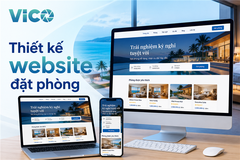 Thiết kế website đặt phòng