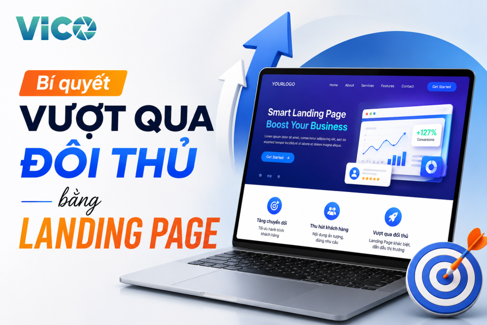 Bí quyết vượt qua đối thủ bằng Landing Page