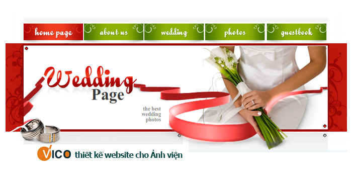 Thiết kế website cho Ảnh viện