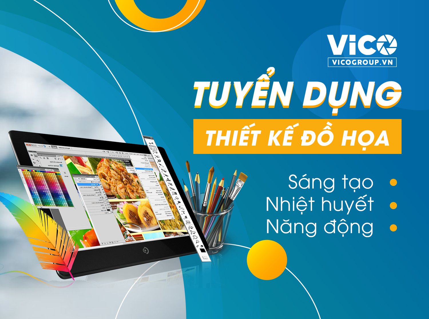 VICO tuyển dụng nhân viên thiết kế đồ họa