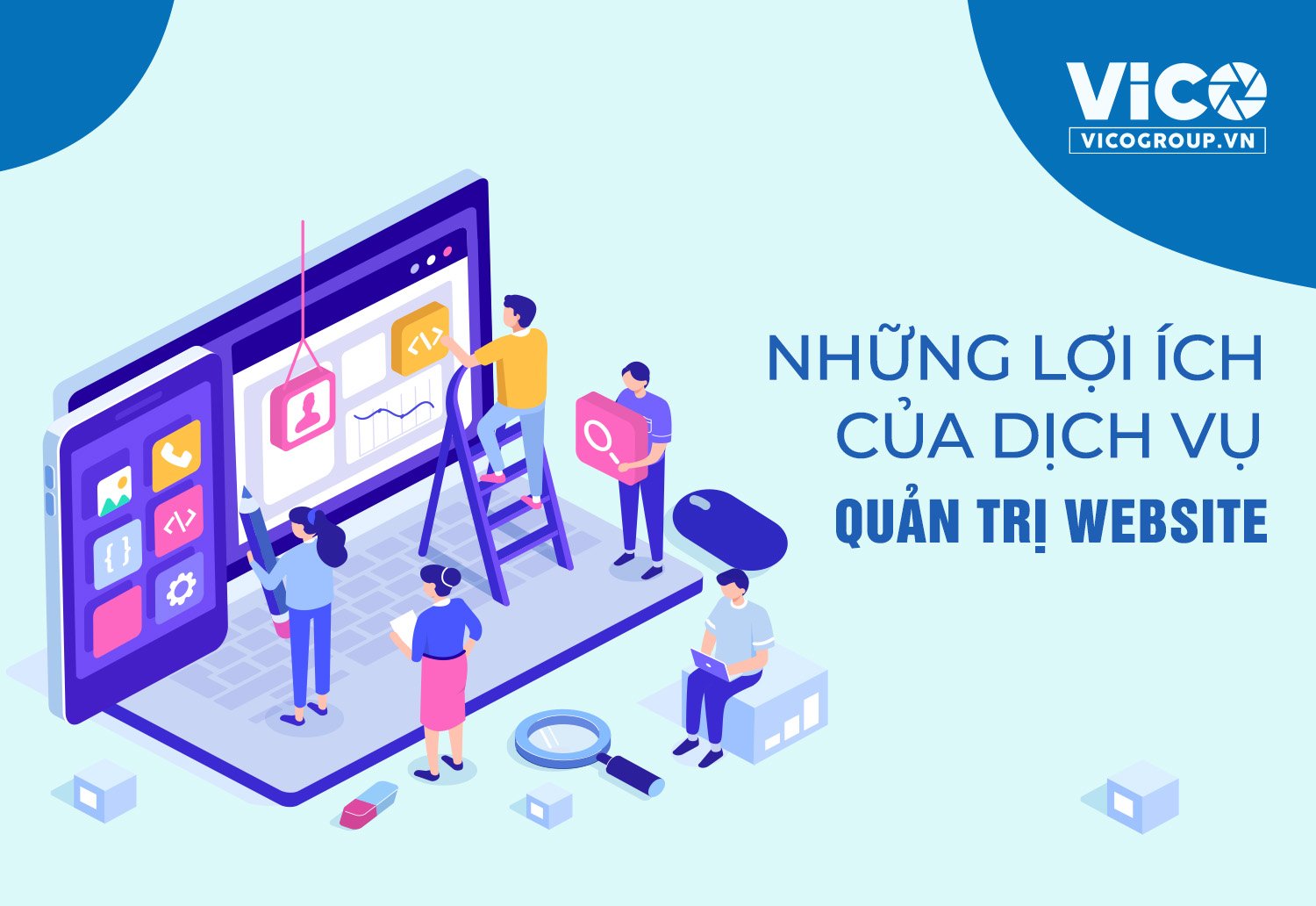 Những lợi ích mà dịch vụ quản trị website mang lại