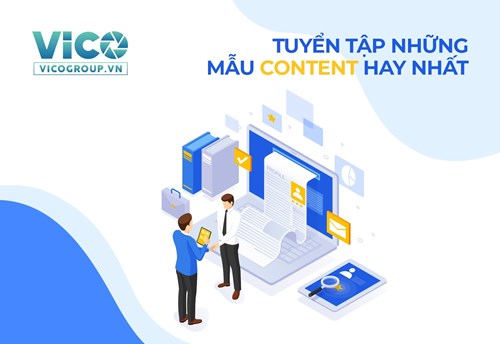 Tuyển tập những mẫu content hay nhất