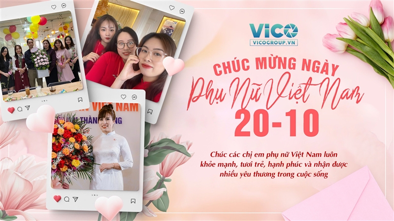 Chúc mừng ngày phụ nữ Việt Nam 20/10/2023