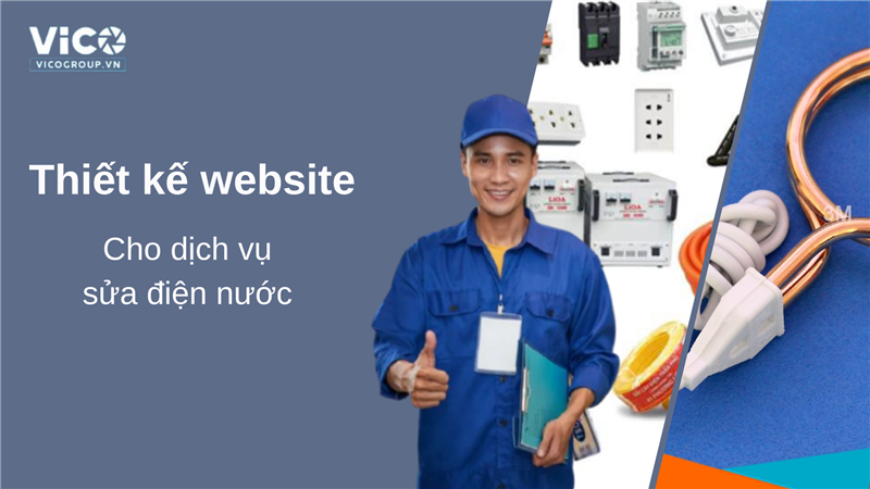 Thiết kế website điện nước