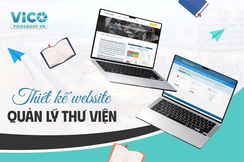 Thiết kế website quản lý thư viện