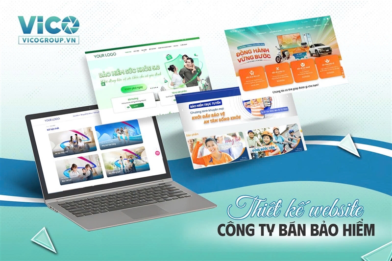 Thiết kế website công ty bán bảo hiểm