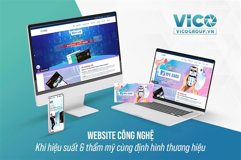 Website công nghệ – Khi hiệu suất & thẩm mỹ cùng định hình thương hiệu