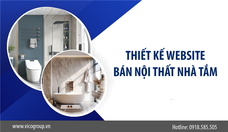 Thiết kế website bán hàng nội thất nhà tắm