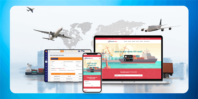 Thiết kế website nhập hàng Trung Quốc