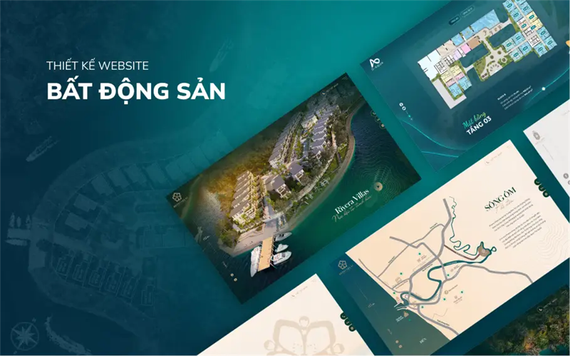 Thiết kế website dự án bất động sản
