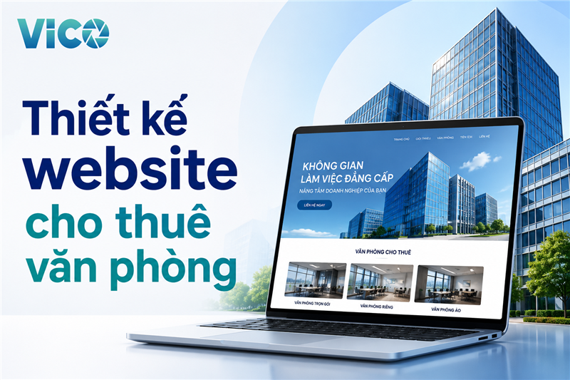 Thiết kế website cho thuê văn phòng