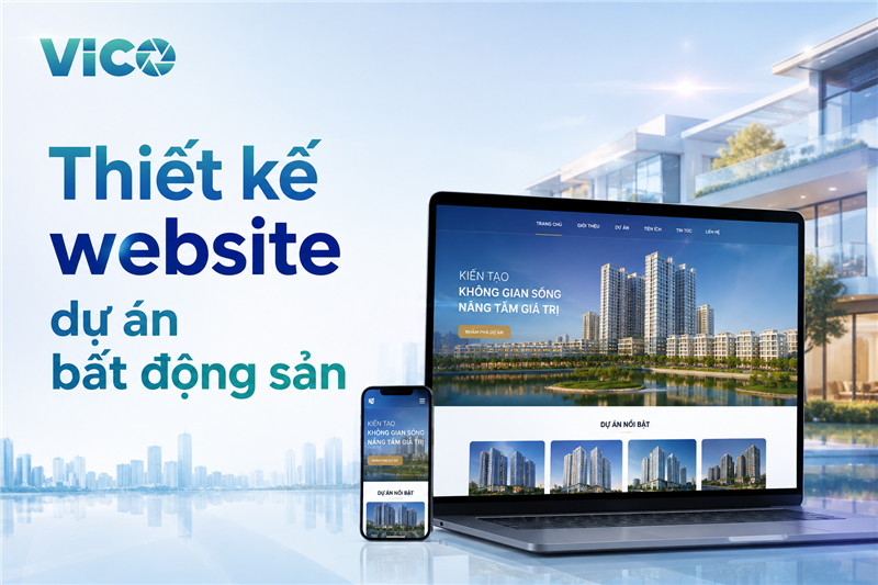 Thiết kế website dự án bất động sản