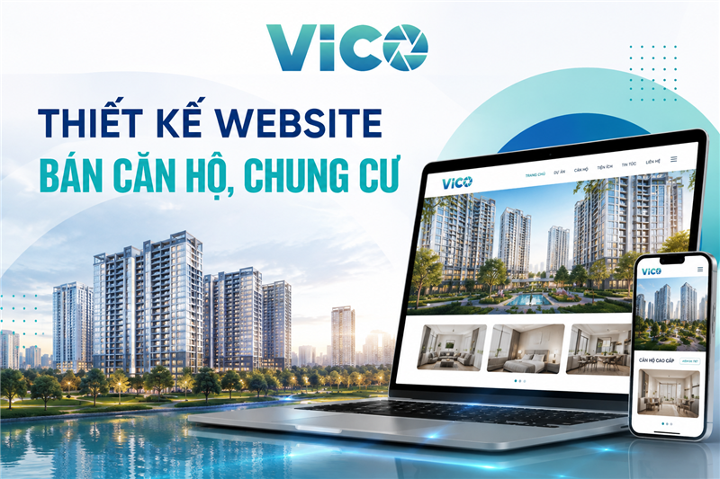 Thiết kế website bán căn hộ, chung cư