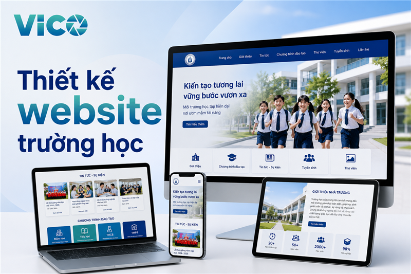 Thiết kế website trường học