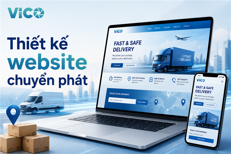 Thiết kế website chuyển phát