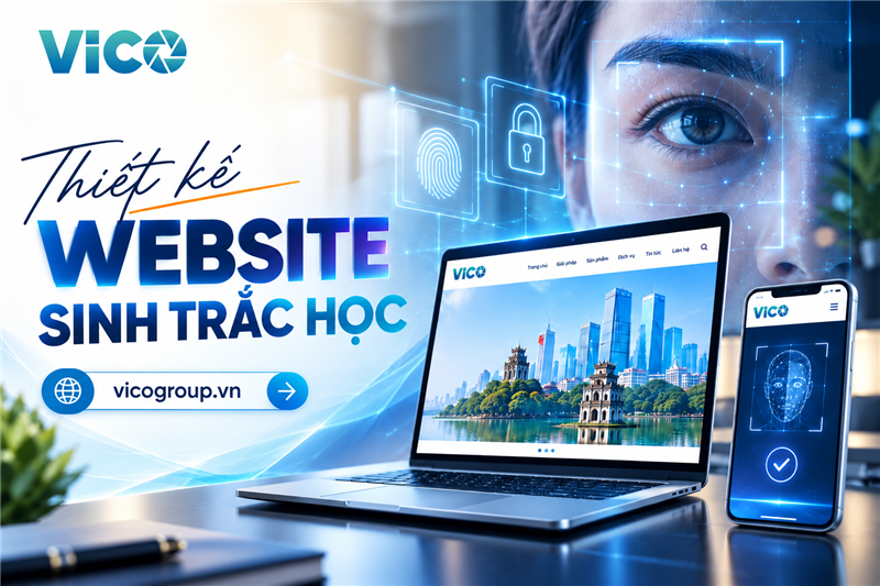 Thiết kế website sinh trắc học