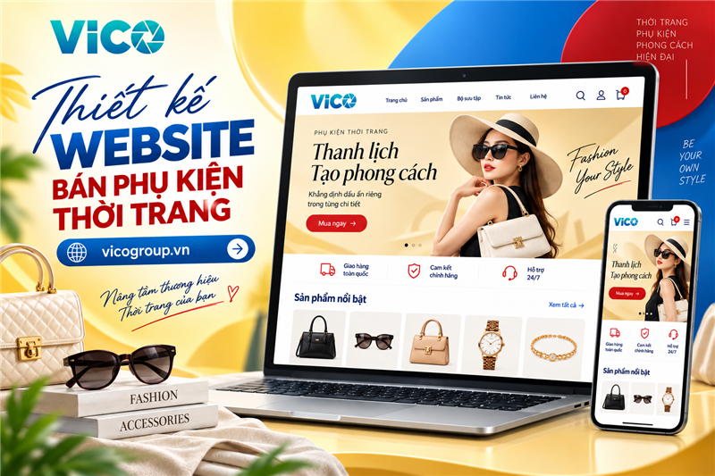 Thiết kế website bán phụ kiện thời trang