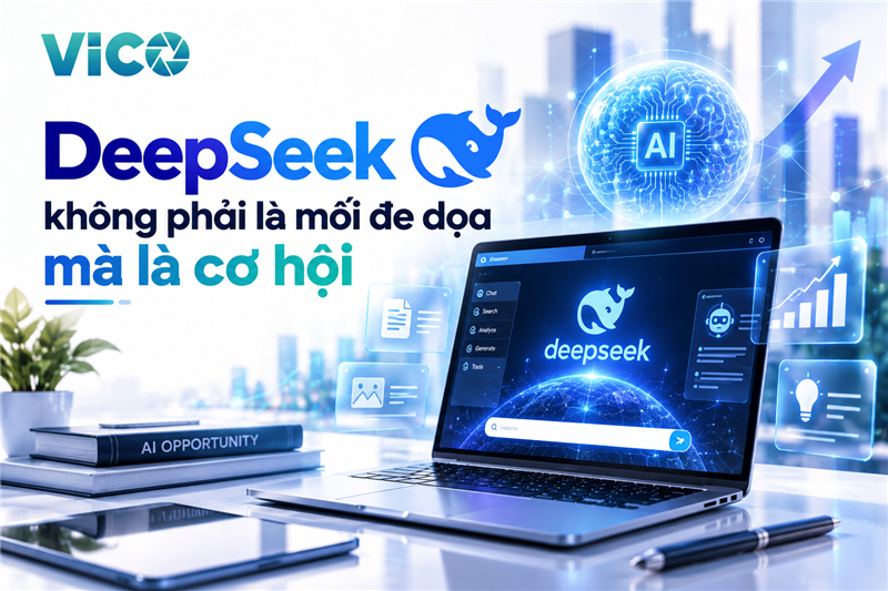 DeepSeek không phải là mối đe dọa mà là cơ hội