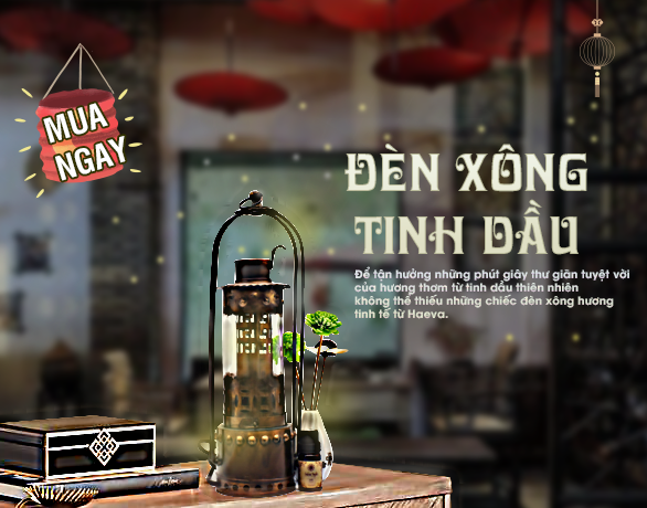 Thiết kế website bán tinh dầu và máy xông tinh dầu