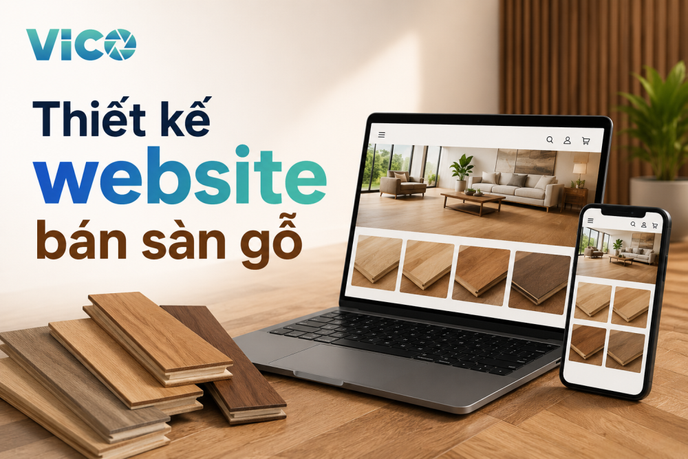 Thiết kế website bán sàn gỗ