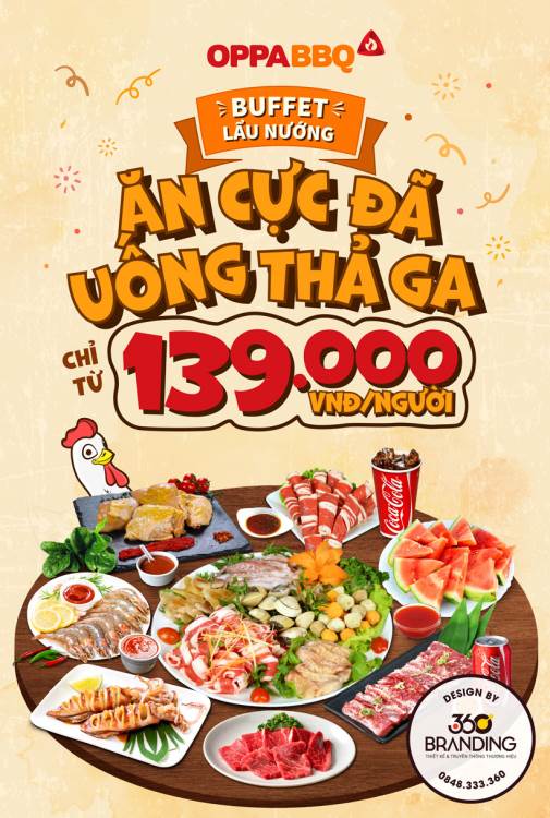 Thiết kế Website đặt tiệc buffet