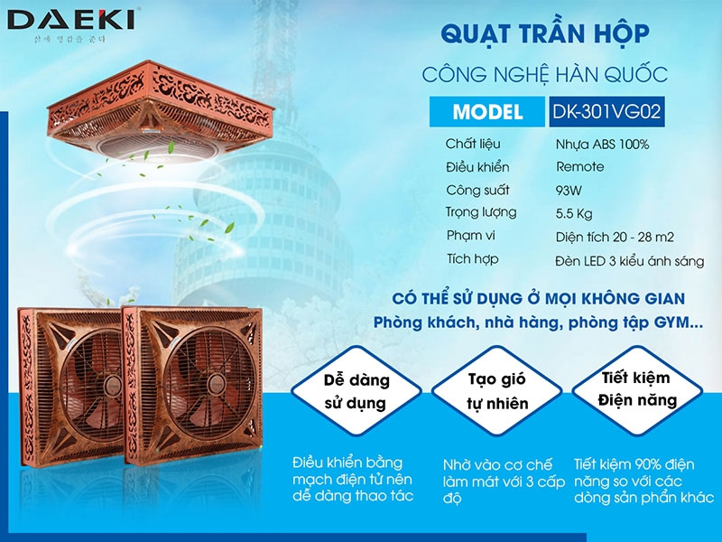 Thiết kế Website bán quạt trần