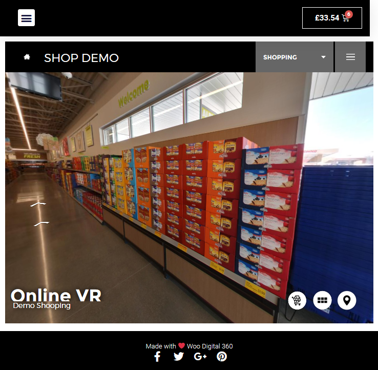 Thiết kế website 3D, website VR 360 độ, web thực tế ảo – thực tế tăng cường