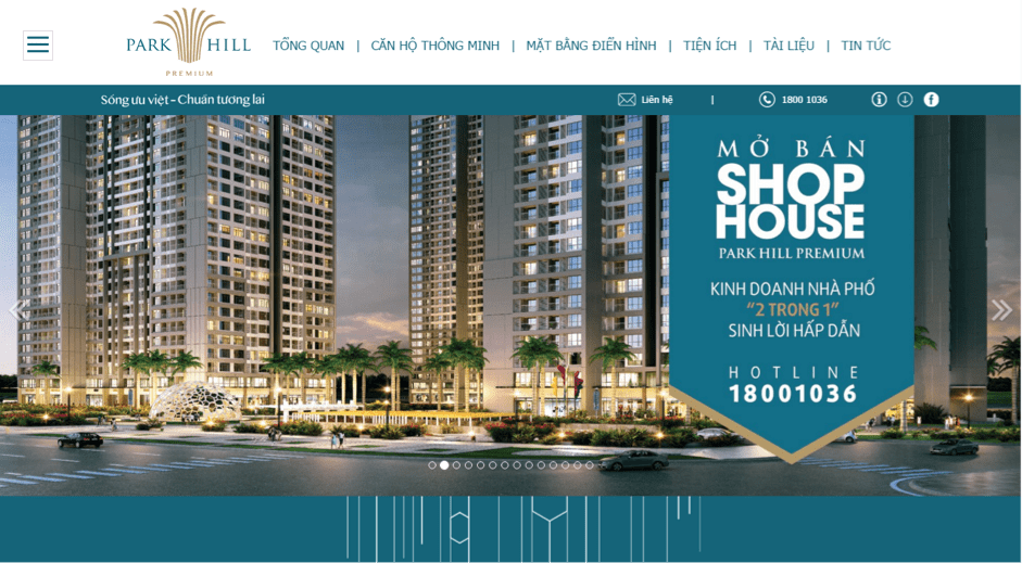 Thiết Kế Website Khu Đô Thị
