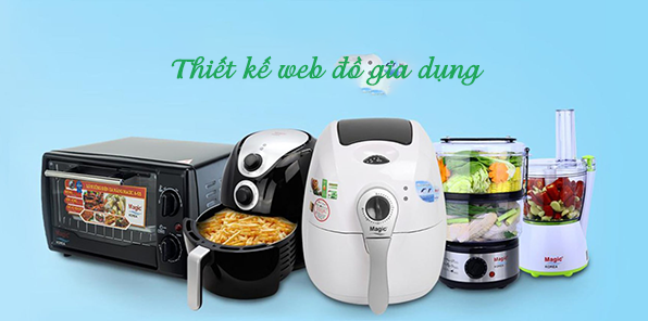 Thiết kế web bán đồ gia dụng