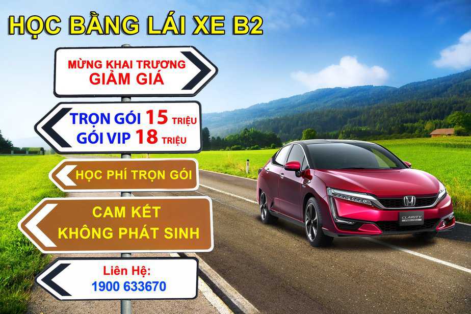 Thiết kế website làm bằng lái xe trung tâm đào tạo lái ô tô xe máy