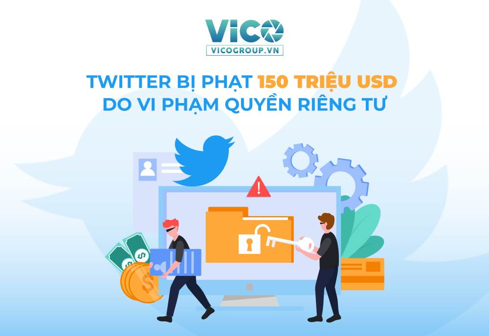 Twitter bị phạt 150 triệu USD do vi phạm quyền riêng tư
