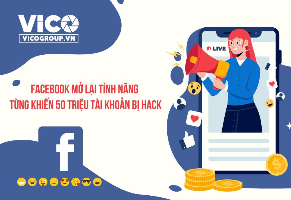 Facebook mở lại tính năng từng khiến 50 triệu tài khoản bị hack